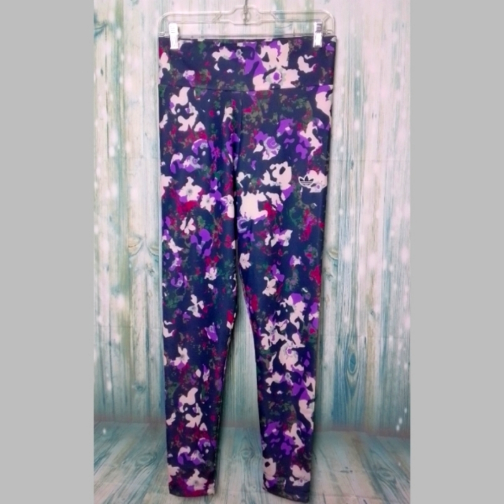 Adidas FU3808 overall print tights medium